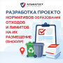 Разработка проектов нормативов образования отходов и лимитов на их размещение (ПНООЛР)