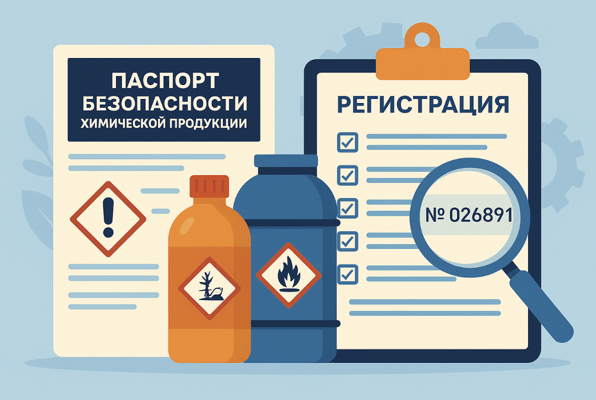 Регистрация паспорта безопасности химической продукции в России