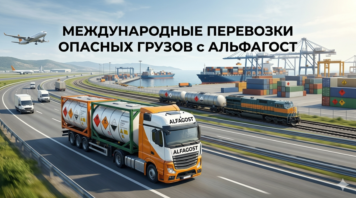 Международные перевозки опасных грузов в России